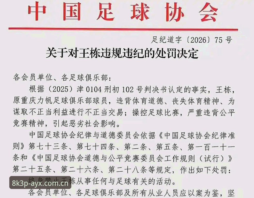 足协禁足名单事件追踪教程：在AYX官网平台通过8K3P视角深度解析行业整顿